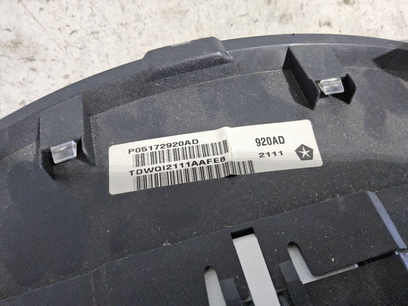 Speedometer MPH ID 5172920AE Fits 12 LIBERTY 3474634