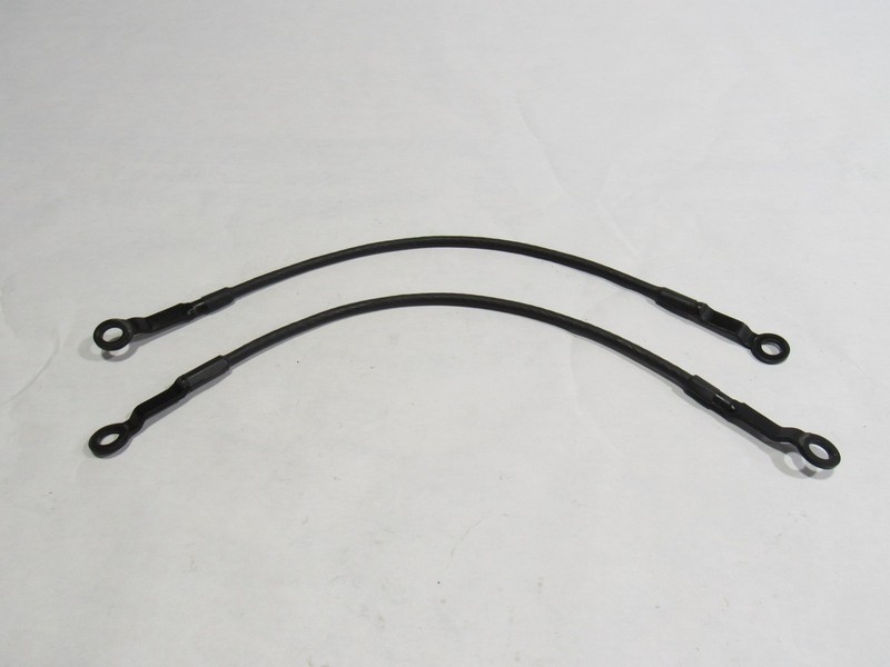 03-06 Chevrolet SSR LS 2005 Rear Trunk Tailgate Bed Cable Strap Set Pair :Y