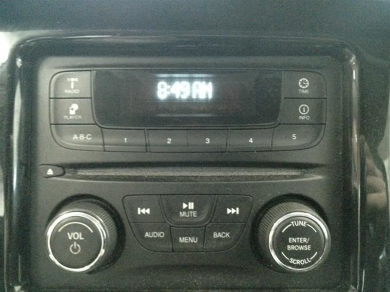 2013-2014 Dodge Dart Radio Receiver w/o Navigation Opt RAE w/o Satellite Radio