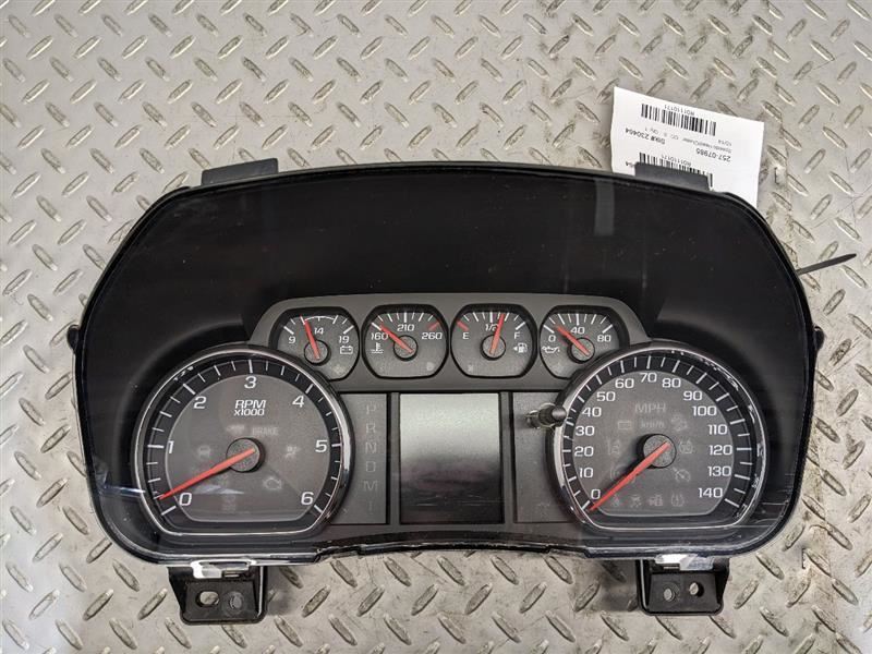 Speedometer Cluster MPH US Market Fits 15-16 SIERRA 2500 PICKUP 1110171