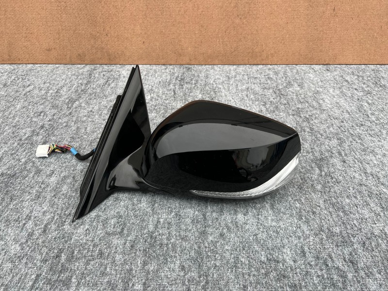 INFINITI Q50 2020-2024 OEM LEFT DRIVER DOOR MIRROR W/ CAMERA AUTOFOLD BLACK 11K