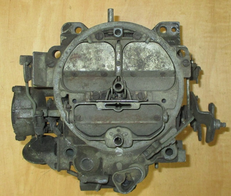 USED 4 BARREL ROCHESTER Q-JET CARBURETOR 17056528 3075 R4-M4MC 1975-77 CHEVY/GMC