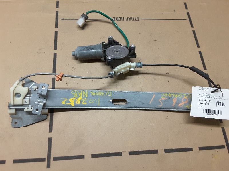 99 00 01 02 03 GALANT L. FRT WINDOW REGULATOR ELEC 64209