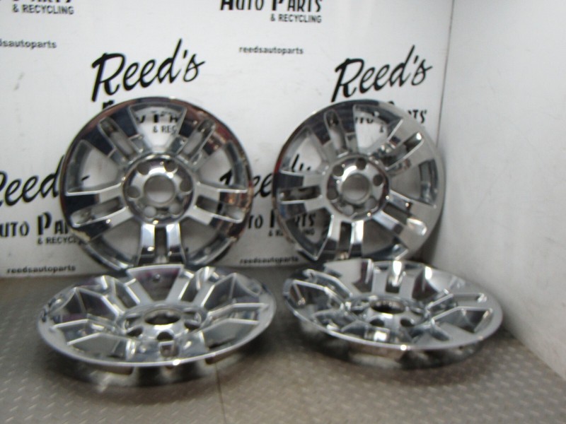 18" Chrome Wheel Skins Fits 2014-2018 Chevrolet Silverado 1500 8950P-C Set of 4