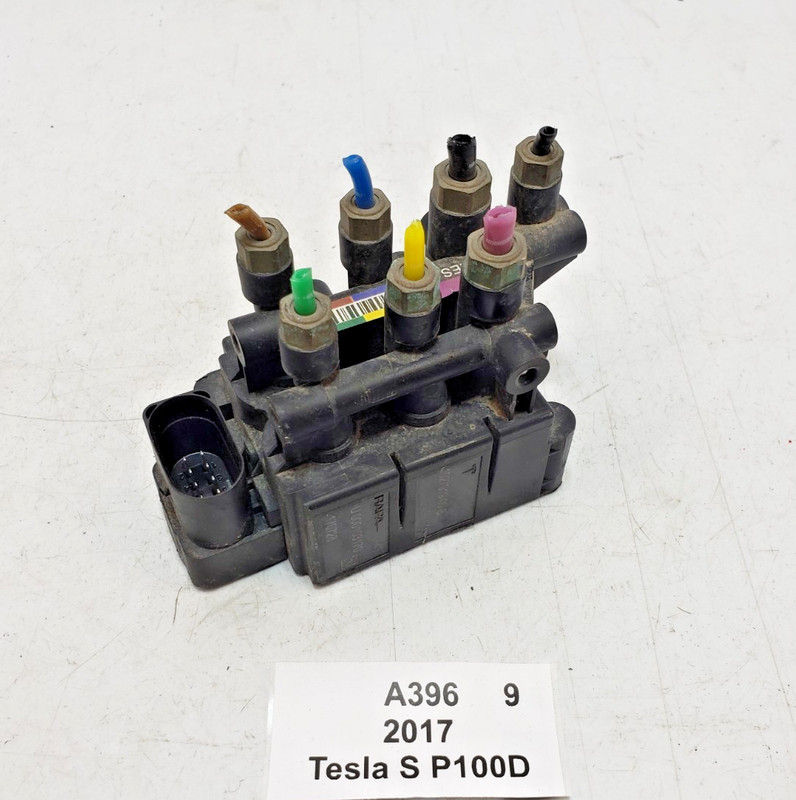 ✅ 2012-2020 FOR Tesla Model S X Air Suspension Main Solenoid Valve Block