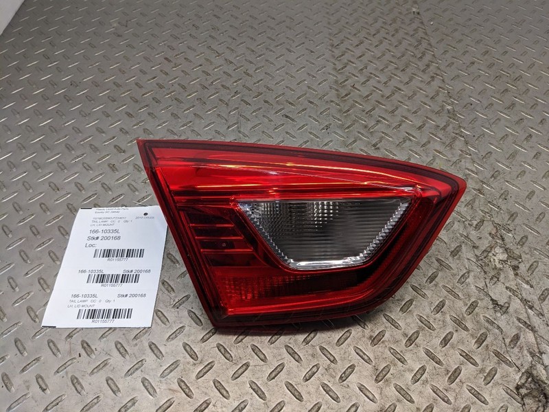 Driver Tail Light Without LED Tail Lamps Sedan Fits 17-19 CRUZE 1155777