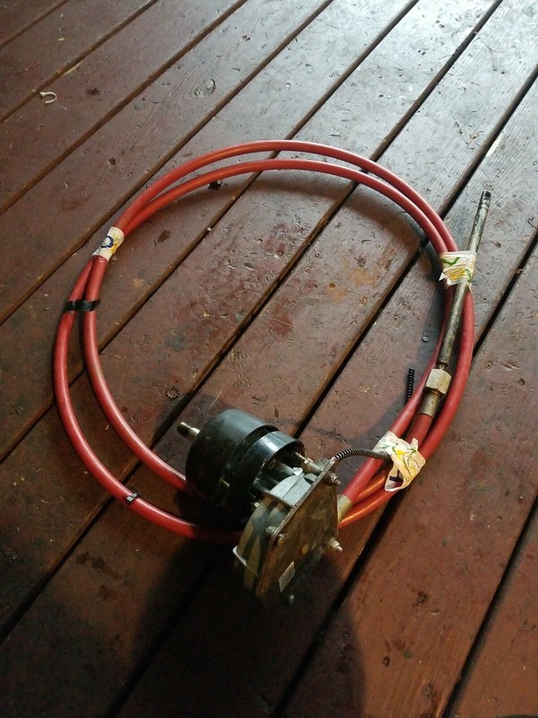 OMC 4.3L morse steering Teleflex four winns 14ft