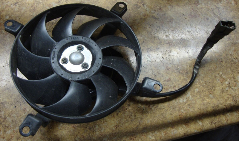 2006 Yamaha FZ6 FZ 6 FZ6-C F Z 6 600 Engine Coolant Radiator Cooling Fan Motor