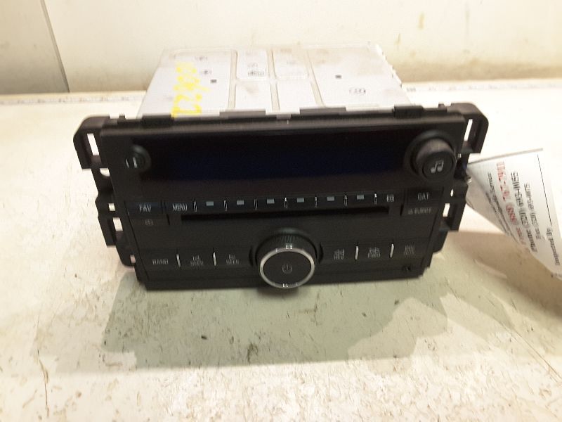 AUDIO EQUIPMENT AM-FM-CD PLAYER-MP3 OPT US8 FITS 07-08 IMPALA 172586