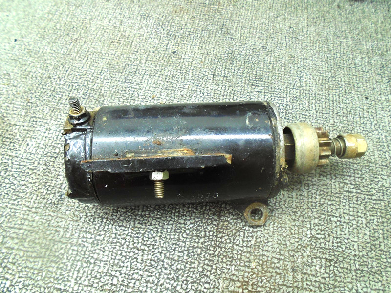 OEM STARTER MOTOR ASSY 0393570 JOHNSON EVINRUDE OUTBOARD 1989-1993 120-140 HP