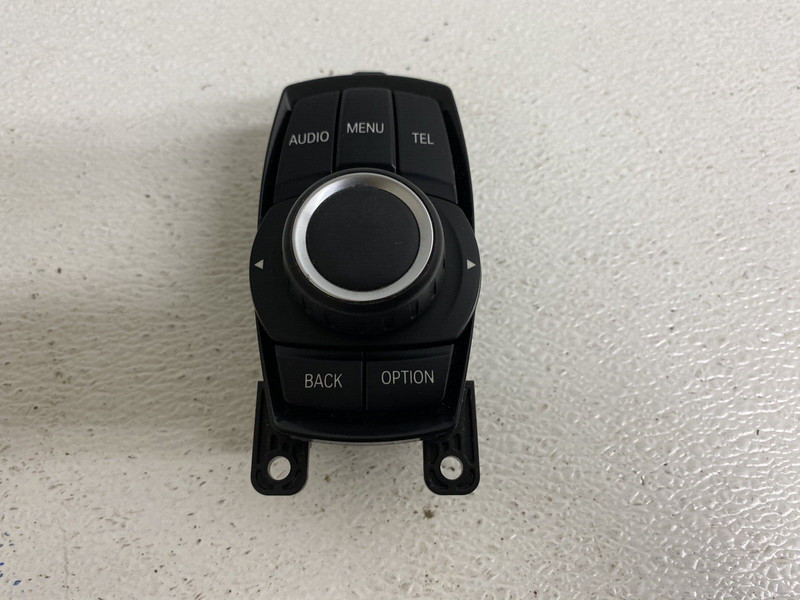2014 BMW 328i Navigation GPS Menu Controller Knob Button Center Black Oem