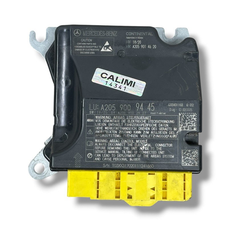 2020-2023 Mercedes GLC300 X253 Restraint Diagnostic Computer Module OEM