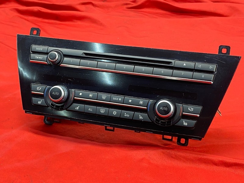 12-19 BMW F06 F12 F13 6 Series Heated AC Climate Control Radio Switch Panel OEM✅