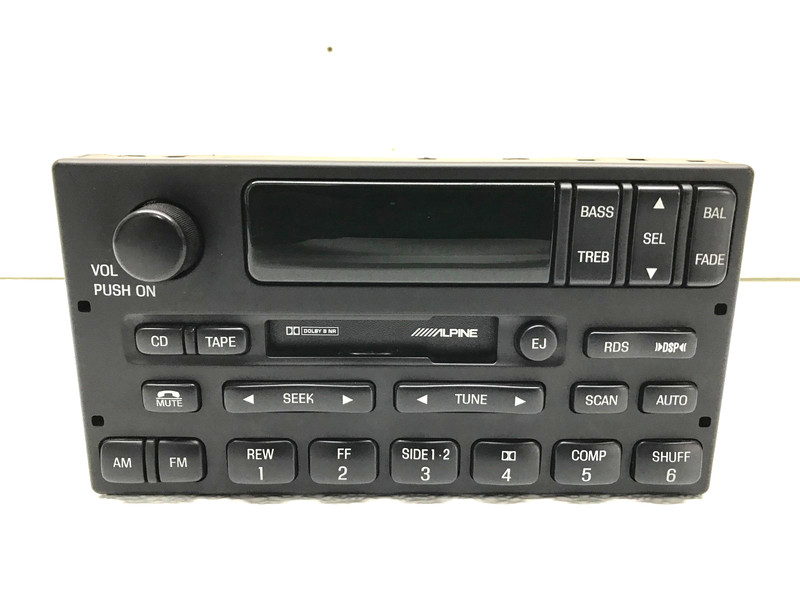 2000-2002 Navigator Alpine AM FM CD Player Radio OEM YL7F-18C870-JA