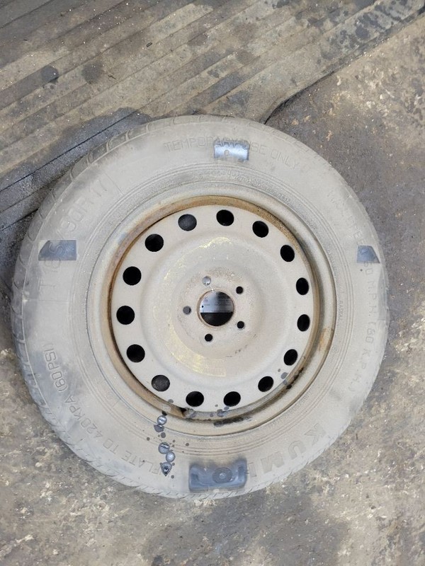 Rim Wheel 17x4 Steel Compact Spare LWB Fits 17-19 SANTA FE 1800240