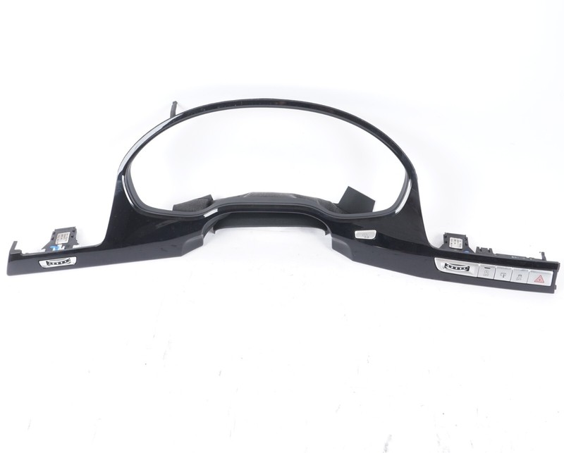 12-17 AUDI A8L A8 DASH SPEEDOMETER CLUSTER BEZEL TRIM 4H1853191OEM