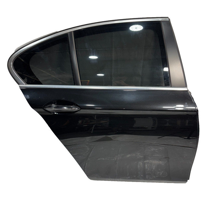 📌 11-16 BMW F10 528I 535I 550I REAR RIGHT PASSENGER DOOR SHELL PANEL BLACK OEM