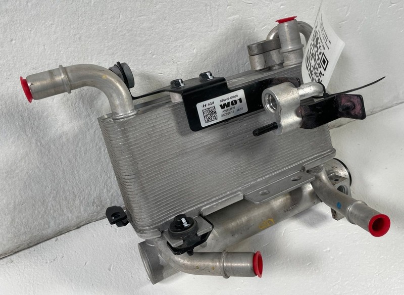 22-25 HYUNDAI IONIQ 5 DRIVE UNIT COOLANT WATER CONDENSER COOLER CHILLER # 108834