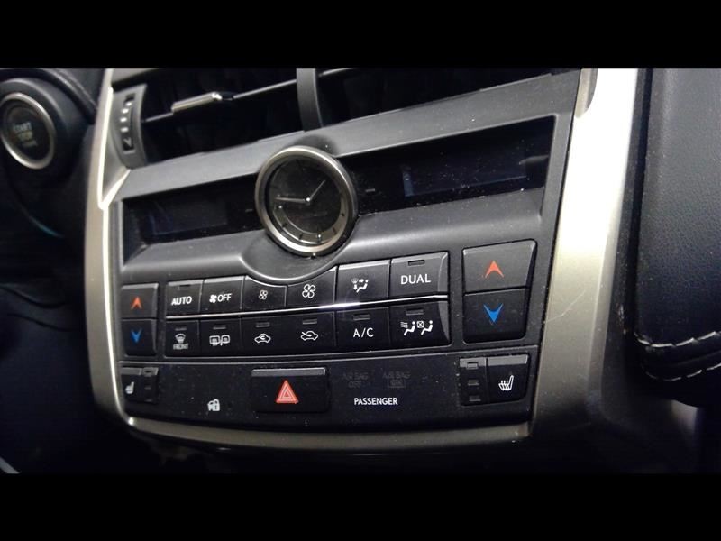 Temperature Control With Heated Front Seats Fits 15-17 LEXUS NX200T 1205990