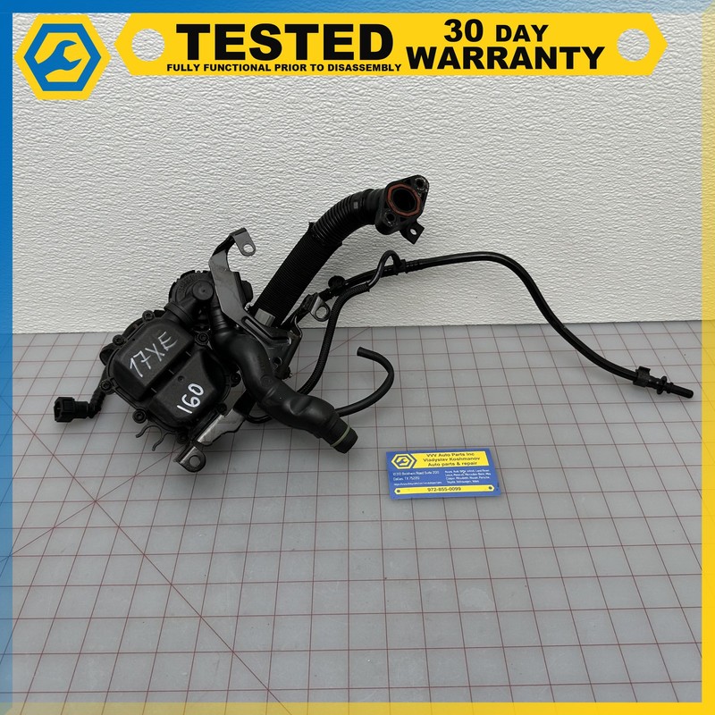 17-19 JAGUAR XE 3.0L INLET MANIFOLD VACUUM AIR CHAMBER SYMPOSER OEM