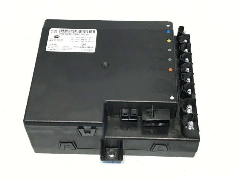 07-14 Mercedes W221 S550 CL550 OEM Electric Power Supply Control Fuse Box Module