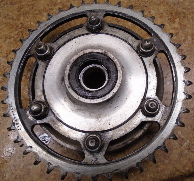 1996 Kawasaki Vulcan VN800 VN 800 A Rear Back Sprocket Drive Gear Cush JT 42T 96