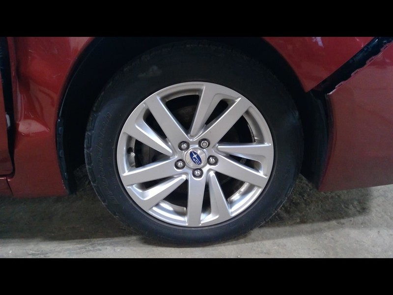 Rim Wheel 16x6-1/2 Alloy 10 Twisted Spoke Fits 15-16 IMPREZA 1671651