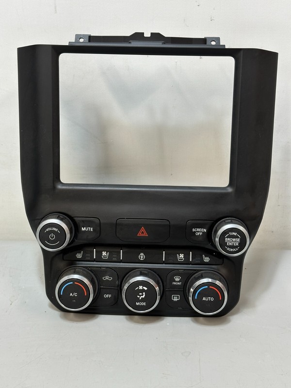 ✅ 2019-2022 RAM 1500 5th GEN DASH RADIO CLIMATE CONTROL Center Stack BEZEL OEM