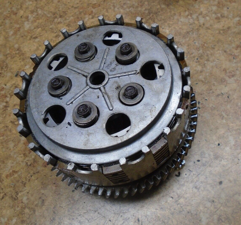 1985 Suzuki ATV Quad Sport LT230 S LT 230 Engine Clutch Plates Housing Bucket 85