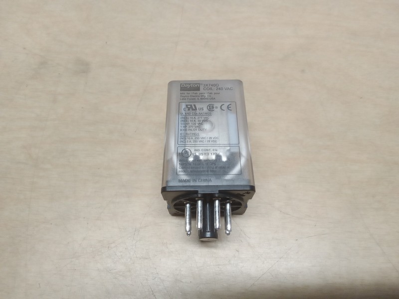 Dayton 3X740O 240V Relay