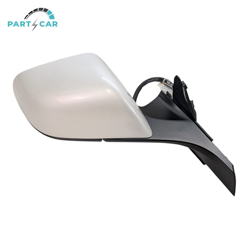 21-2025 Tesla M3 Front RH Passenger Side Rear View Door Mirror PPSW OEM SCRATCH