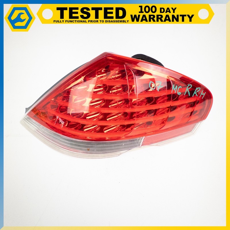 06-10 BMW M6 650Ci REAR RIGHT PASSENGER SIDE TAIL LIGHT LAMP ASSEMBLY OEM