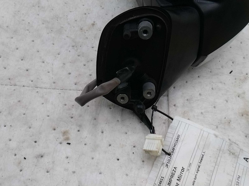 2015 Subaru Impreza Left Door Mirror Assembly White 135K Miles OEM 253636
