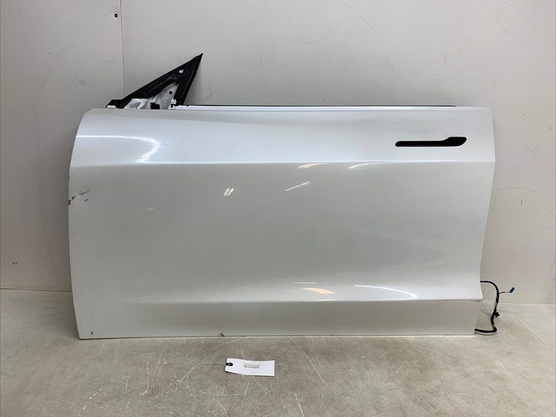 2017-2023 Tesla Model 3 Front Left Exterior Door Shell Panel White 37023 *dent*