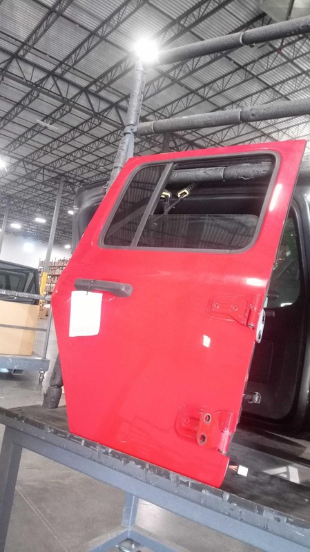 2018 Jeep Wrangler Rear Right Door Red Light Scratches 683121 82000 Miles