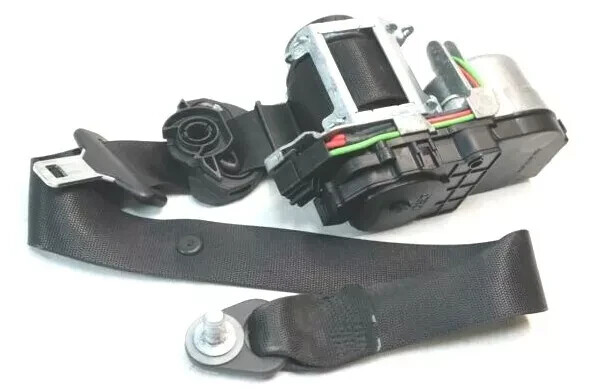 07-09 Mercedes W221 S550 S63 AMG Front Left Driver Side Seat Belt Black OEM