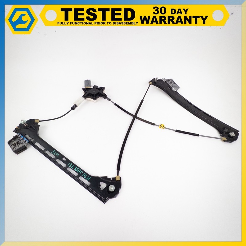 11-17 M-B W207 E-Class FRONT LEFT DOOR POWER WINDOW REGULATOR WITH MOTOR OEM