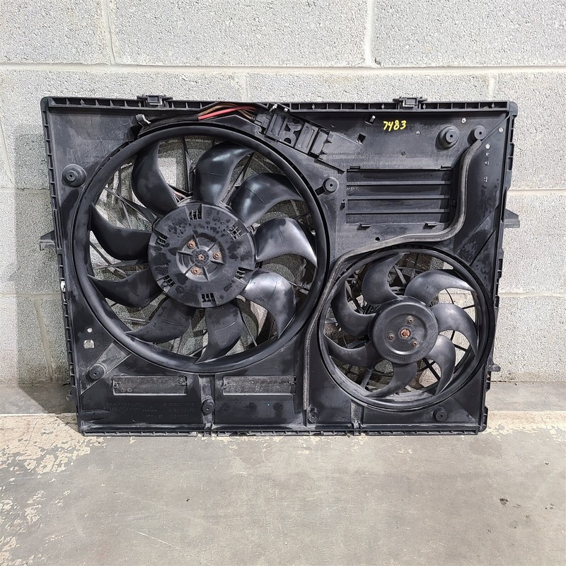 03-10 Porsche Cayenne 955 957 Engine Radiator Cooling Fan Fans 7L0121207E Aa7483