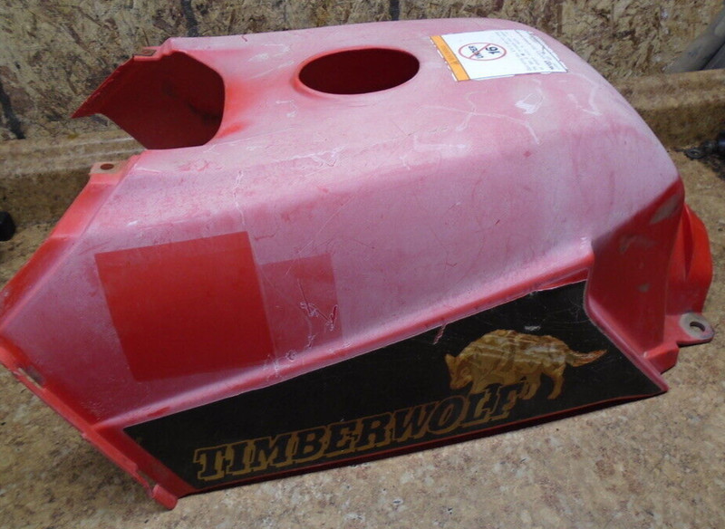 1996 Yamaha YFH250 250 Timberwolf Fuel Gas Tank Cover Panel Guard Side Panel 96