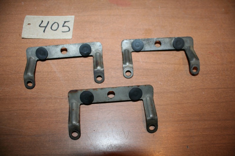 1984 Yamaha FJ1100 Intake Manifold Heat Shield Brackets OEM 84 B