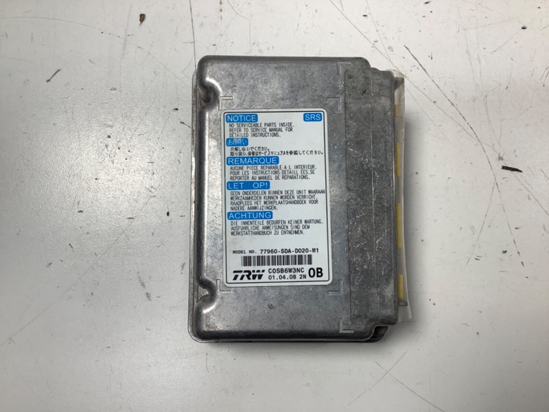 06-07 Honda Accord 4DR SRS Unit 77960-SDA-D020-M1 OEM