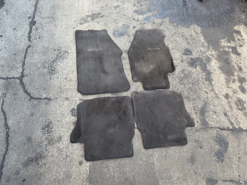 01-03 Acura CL Floor Mats SET Black OEM