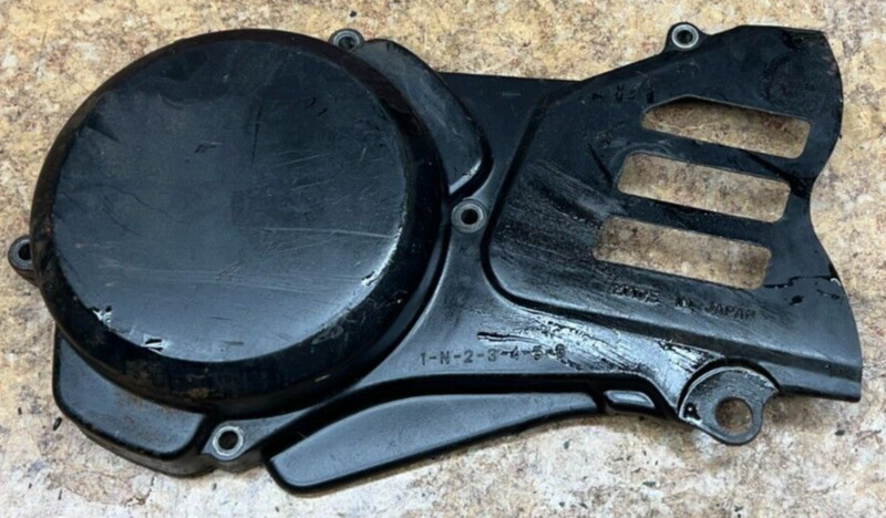 1986 Yamaha XT350 Engine Motor Stator Cover Mag Cover Plastic XT 350 86