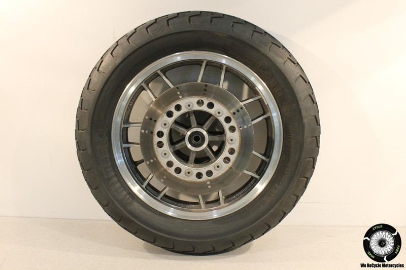 2001 Kawasaki Voyager XII ZG1200B FRONT WHEEL RIM BRAKE ROTORS DISCS VF 86