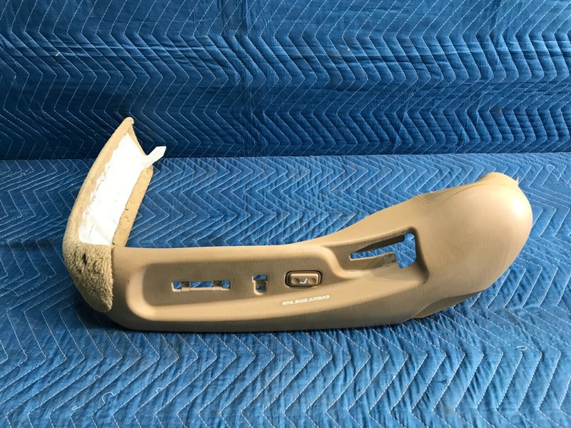 02-10 Lexus SC430 Front Left Driver Lower Seat Trim Cover Panel OEM 71812-24111