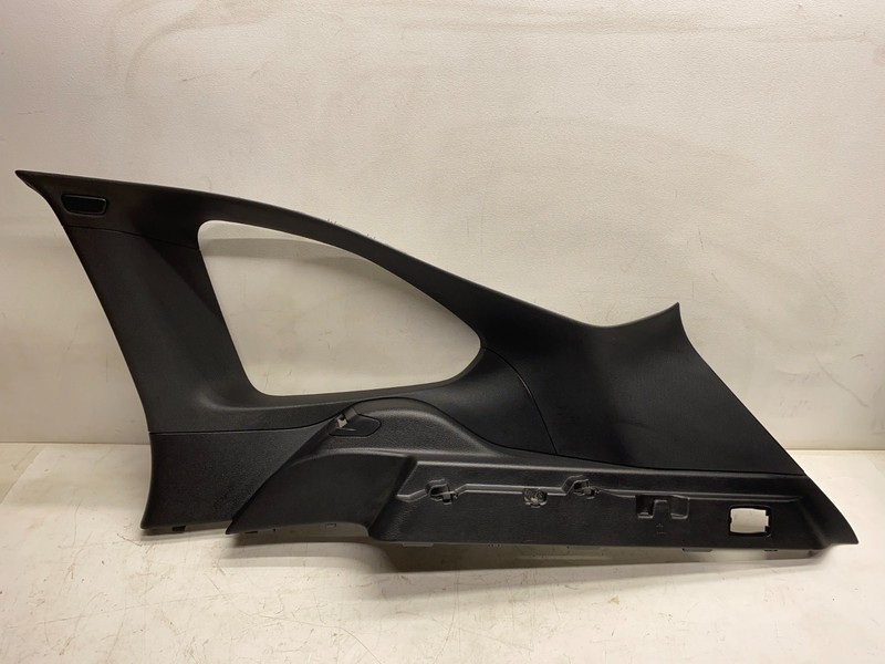 2016-2019 BMW X1 RIGHT SIDE REAR UPPER C PILLAR TRIM COVER PANEL TRUNK BLACK OEM