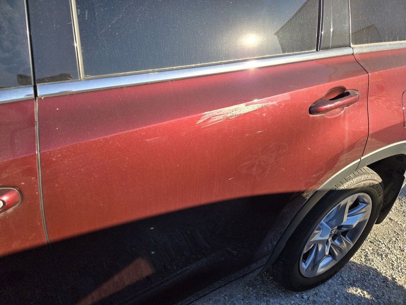 Driver Rear Side Door Limited Fits 14-19 HIGHLANDER 3595018