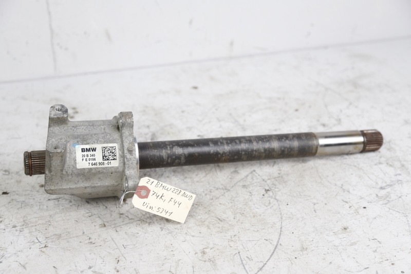 2020 2021 BMW 228i X1 F44 F48 2.0L AWD FRONT INTERMEDIATE CV AXLE SHAFT 7646908