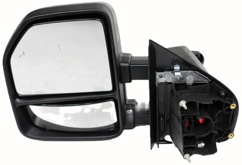 OEM Left Driver Side Exterior Mirror For Ford F150 Black Textured ML3Z-17683-AD
