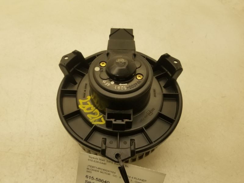04-09 TOYOTA 4 RUNNER SR5 SPORT V8 AC BLOWER MOTOR
